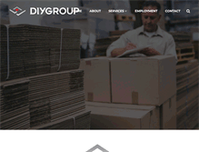 Tablet Screenshot of diygroup.com